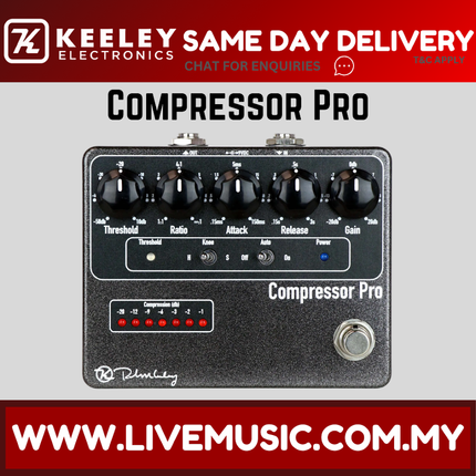 Keeley Compressor Pro Guitar Effects Pedal