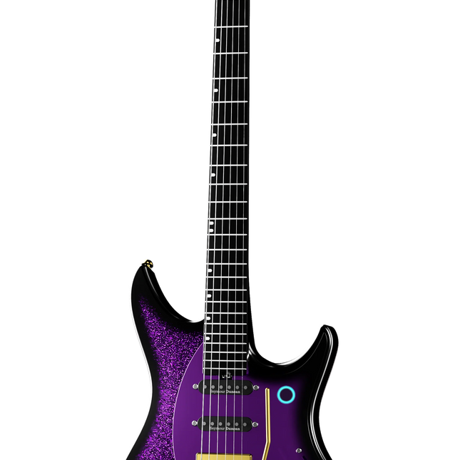 ENYA Inspire Pro SD Smart Electric Guitar-Galactic Purple ( INSPIREPRO-SD INSPIRE PRO )