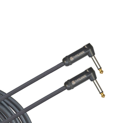 D'Addario PW-AMSGRR-10 Planet Waves American Stage Instrument Cable, Dual Right Angle, 10 ft. (PWAMSGRR10)