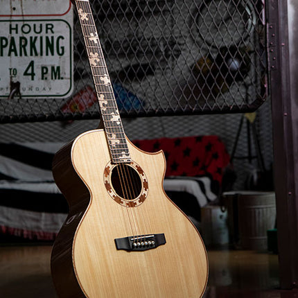 Cort The Puzzle LE Limited Edition Acoustic-Electric Guitar with Bag - Natural Glossy (ThePuzzleLE)