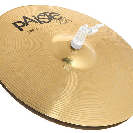 Paiste 14" 101 Brass Hi-Hat Cymbals - 14 inch (Pair)