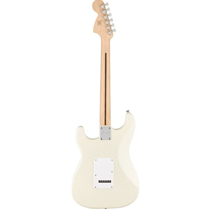 Squier Affinity Series Stratocaster Electric Guitar, Maple Fretboard - Olympic White