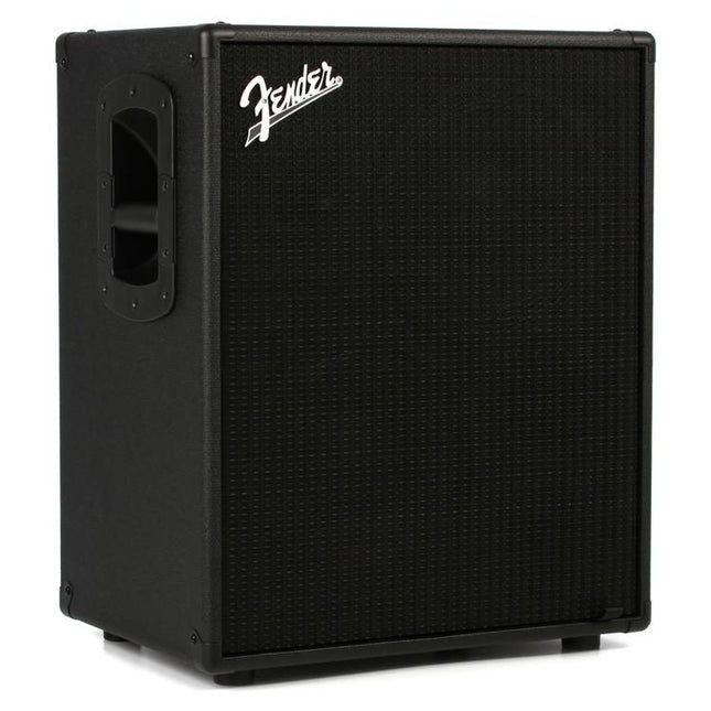 Fender Rumble 210 Cabinet - 700 watts, 2x10" Bass Guitar Cabinet - Black/Black (Rumble-210)