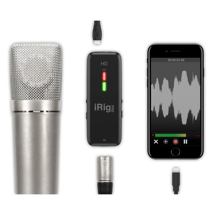 IK Multimedia iRig Pre HD - Digital Microphone Pre-amp and Interface