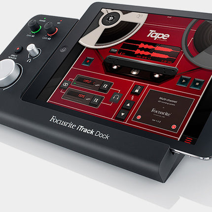 Focusrite iTrack Dock 2-channel iPad Recording Interface with Lightning Connector