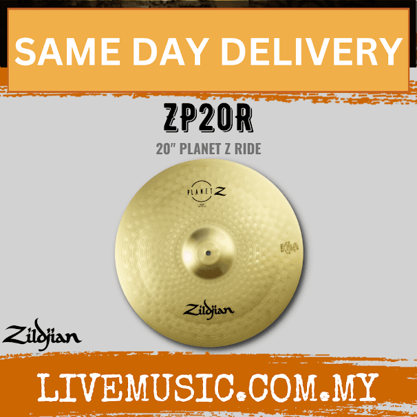 Zildjian 20" Planet Z Ride Cymbal ( PLZ20R ZP20R )