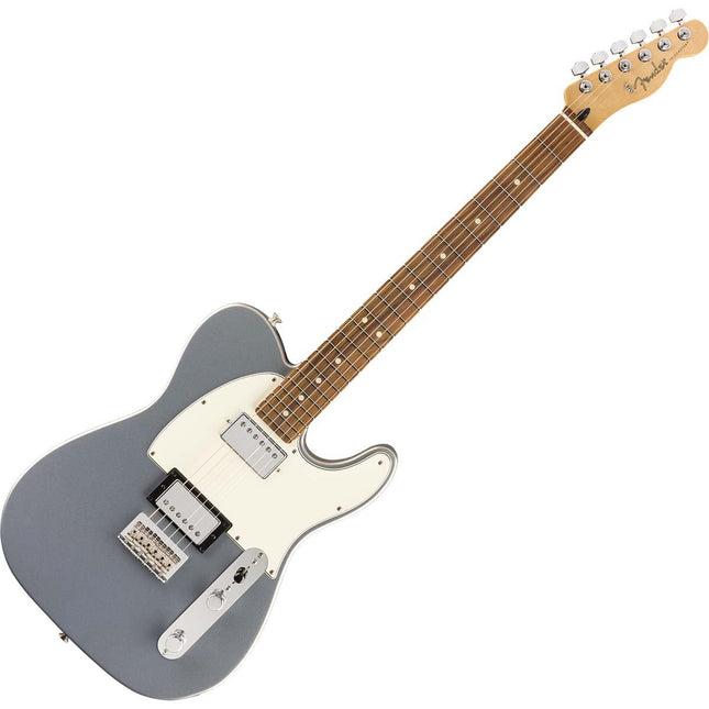 Fender Player HH Telecaster Electric Guitar, Pau Ferro Fretboard - Silver