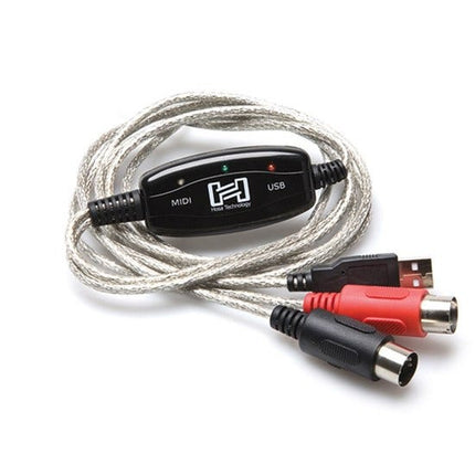 Hosa USM-422 USB MIDI Cable, 6ft (USM422/USM 422)