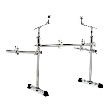 Gibraltar GCS375R Chrome Series Curved Front Rack with Wings + 2x Cymbal Boom (GCS-375R)