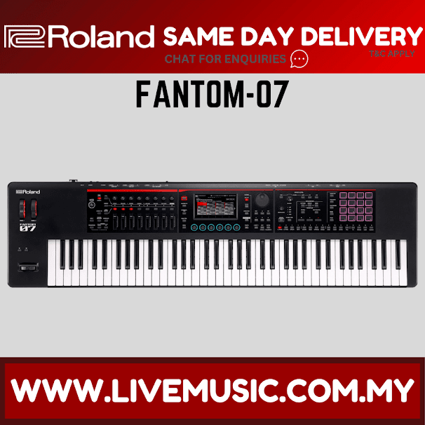 Roland FANTOM-07 Music Workstation Keyboard ( FANTOM07 / FANTOM 07 )