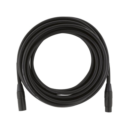 Fender Professional Series Microphone Cable, 25ft - Black