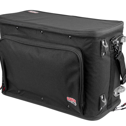 Gator GR-RACKBAG-3UW 3U Portable Rack Bag with Tow Handle and Wheels (GRRACKBAG3UW)