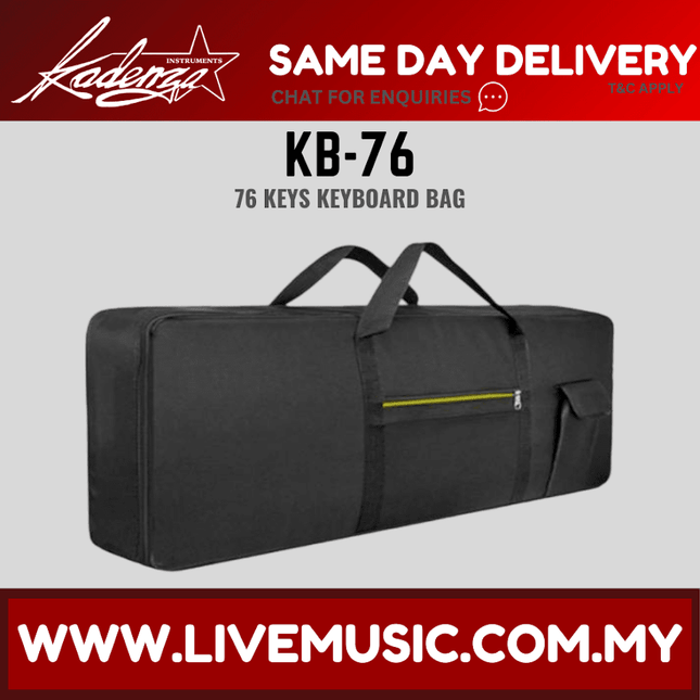 Kadenza KB-76 76-Key Keyboard Bag For Yamaha Casio Roland ( KB76 / LMC )