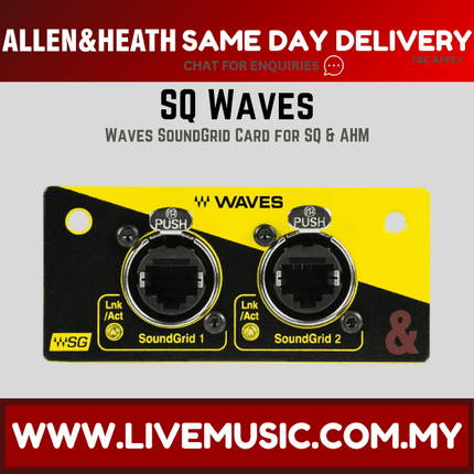 Allen & Heath SQ Waves Audio Interface Module for SQ Series ( SQ-Waves / SQWaves )
