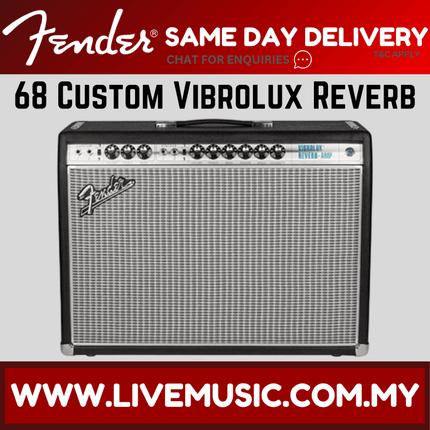 Fender 68 Custom Vibrolux Reverb Tube Combo Guitar Amplifier, UK