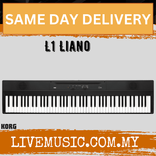 Korg L1 Liano 88-Key Portable Digital Piano - Black