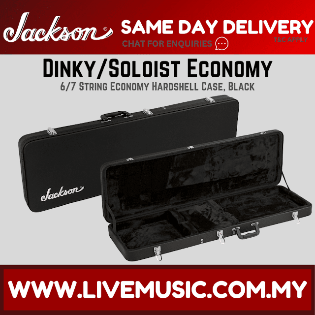 Jackson Soloist / Dinky /6-7 String Economy Guitar Hard Shell Case