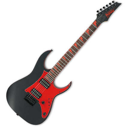 Ibanez GIO GRG131DX Solid Body Electric Guitar - Black Flat (GRG131DX-BKF GRG131DXBKF)