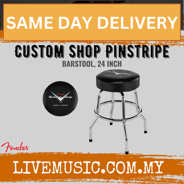 Fender Custom Shop Pinstripe Barstool - 24inch