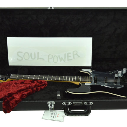 Fender Tom Morello Signature Stratocaster Electric Guitar, Black