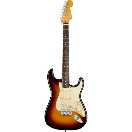 Fender American Ultra Stratocaster Electric Guitar, Rosewood Fretboard with FREE Elite Moulded Case - Ultraburst