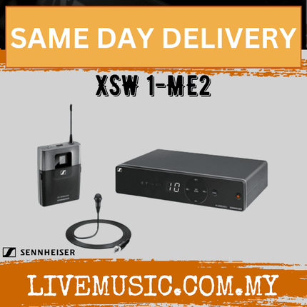 Sennheiser XSW 1-ME2 Wireless Lavalier Microphone System ( XSW1 ME2 / XSW1ME2 )