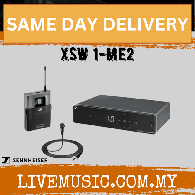 Sennheiser XSW 1-ME2 Wireless Lavalier Microphone System ( XSW1 ME2 / XSW1ME2 )