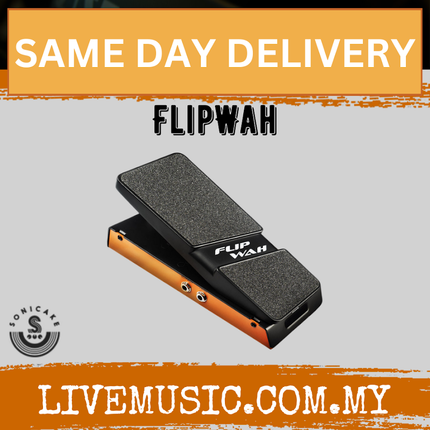 Sonicake QEP-10 FlipWah Wahwah EFFECT & Active Volume Control Combo Pedal ( QEP 10 QEP10 )