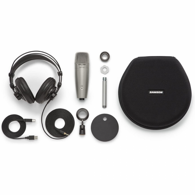 Samson C01U Pro Pack - Podcasting Pack (C01-U/C-01U)