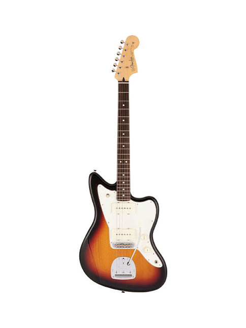 Fender Japan Hybrid II Jazzmaster Electric Guitar, Rosewood Fretboard with Gig Bag - 3-Color Sunburst
