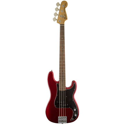 Fender Artist Nate Mendel Precision Bass, Rosewood Neck with Gig Bag - Candy Apple Red