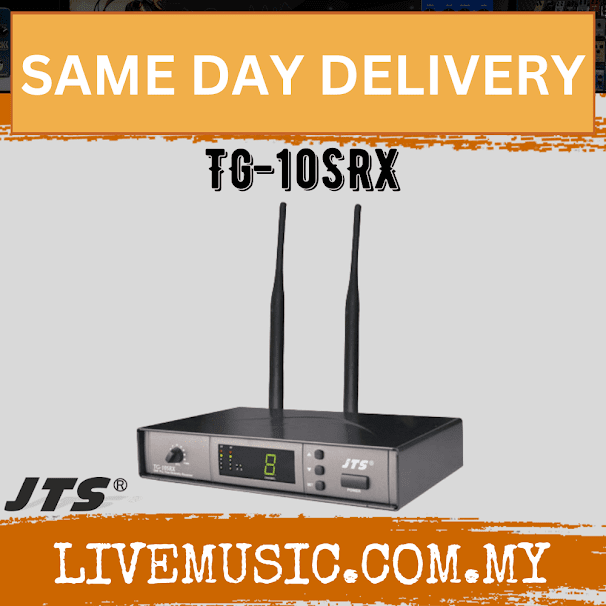 JTS TG-10SRX Tour Guide UHF PLL Stationary Receiver (TG10SRX TG 10SRX)