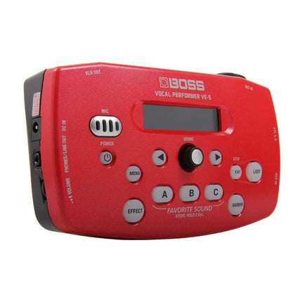 Boss VE-5 Vocal Effects Processor - Red (VE5)