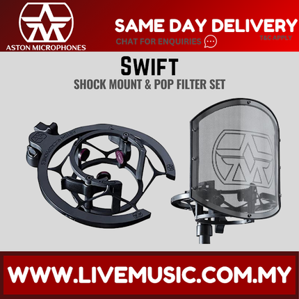 Aston Swift Premium Universal Shock Mount & Pop Filter Set