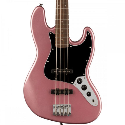 Squier Affinity Series Jazz Bass Guitar, Laurel Fretboard - Burgundy Mist