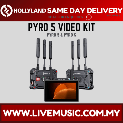 Hollyland Pyro 5 Video Kit Wireless Transceiving Monitor ( PYRO5 / PYRO-5 )
