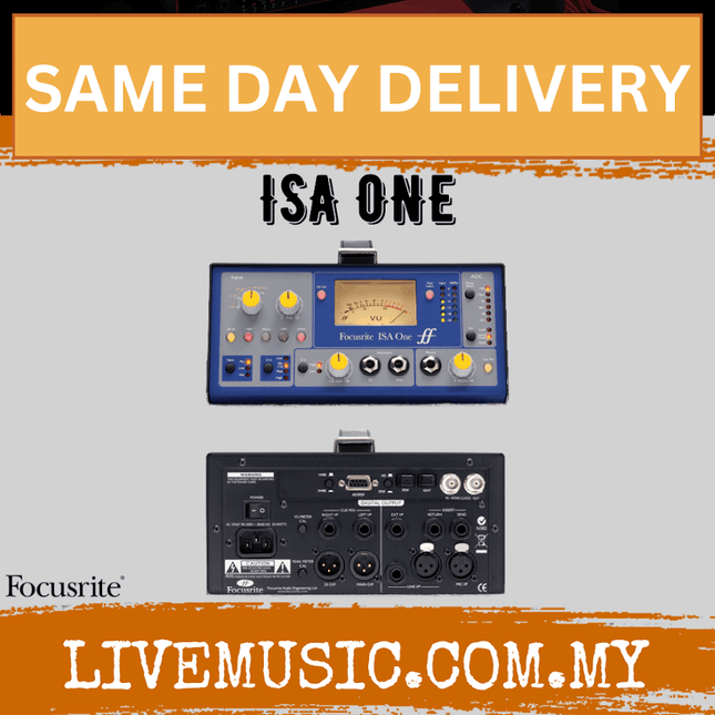 Focusrite ISA One Analogue Single Channel Pre-amp/DI (No Flight Case)