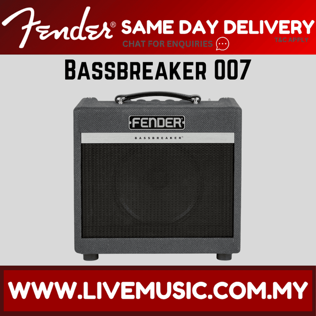 Fender Bassbreaker 007 Guitar Combo Amplifier