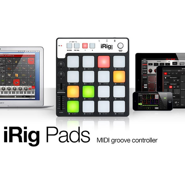 IK Multimedia iRig Pads - MIDI Groove Controller