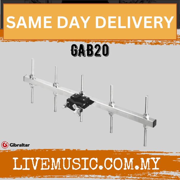 Gibraltar GAB20 20inch 5-Post Percussion Mount Clamp (GAB20/GAB 20)