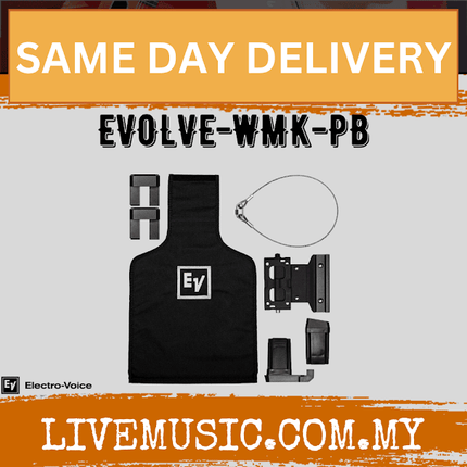 Electro-Voice EVOLVE-WMK-PB Black Wall Mount Kit ( EVOLVE WMK PB /  EVOLVEWMKPB )