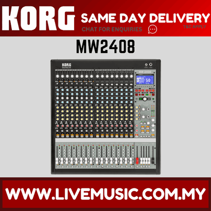 Korg SoundLink MW-2408 24-Channel Hybrid Mixer ( MW 2408 / MW2408 )