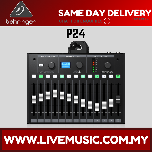 Behringer P24 StageConnect Personal Monitor Mixer ( P-24 / P 24 )