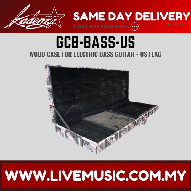 Kadenza GCB-BASS Hardcase For Bass Guitar - Standard All Size ( GCBBASS GCB BASS )