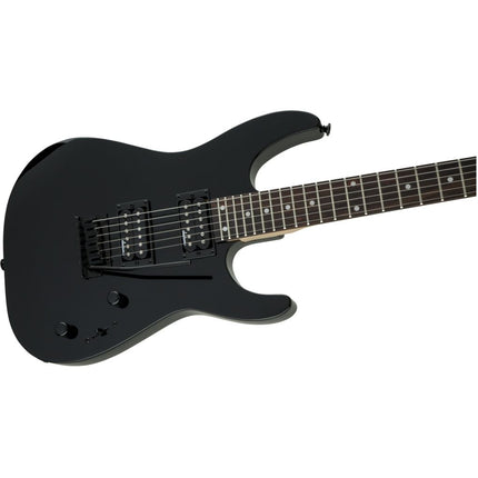 Jackson JS-12 Dinky Electric Guitar, Amaranth Fretboard - Gloss Black (JS12/JS 12)