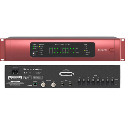 Focusrite Rednet 3 32 x 32 Ethernet Audio Network Digital I/O Interface