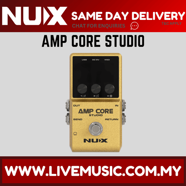 Nux NCA-1 Amp Core Studio Amp Modeler IR ( NCA 1 NCA1 )