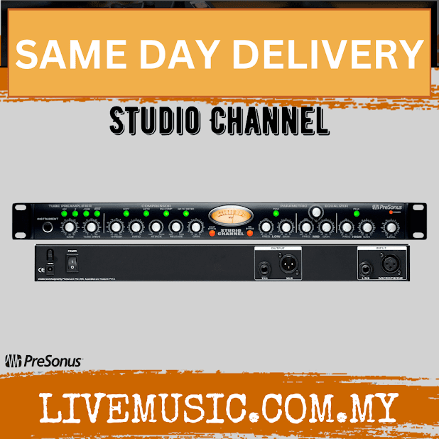 PreSonus Studio Channel Vacuum-Tube Channel Strip, UK