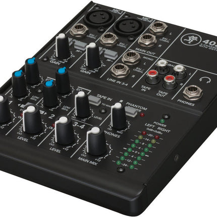 Mackie 402VLZ4 4-Channel Mixer Analog Compact Mixers With Onyx (402 VLZ4/402-VLZ4)