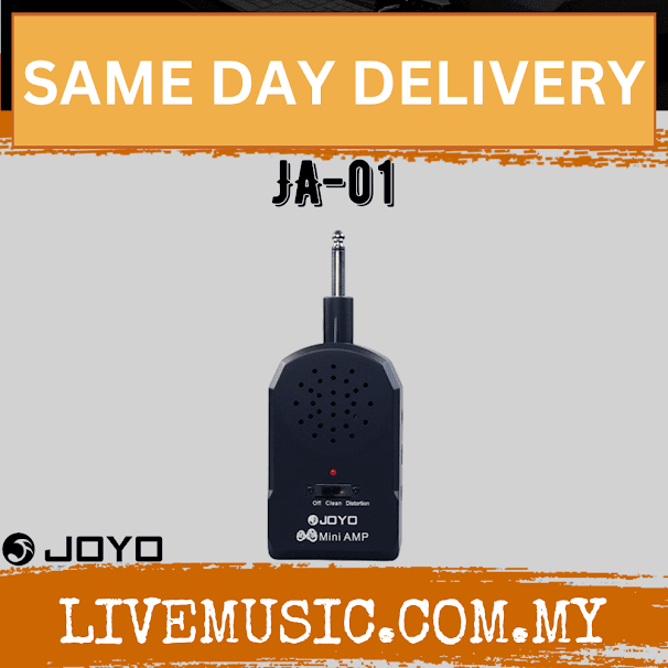 JOYO Ja-01 2W Guitar Mini Amplifier With 9V Battery, Black ( Ja 01 / Ja01 )